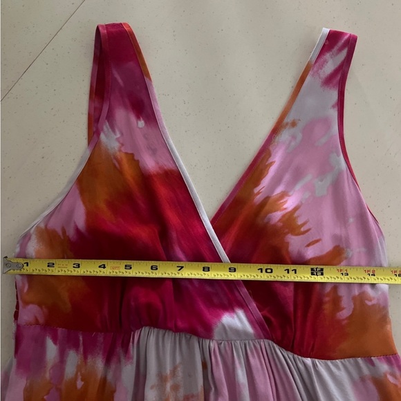 INC beach v-neck Maxi summer dress - Picture 12 of 15